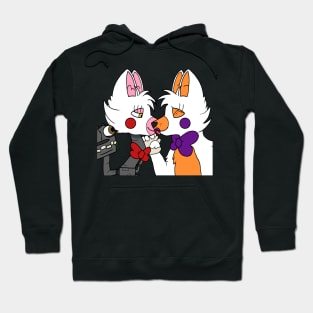 Lesbian Foxes 2 - Mangle and Lolbit Hoodie